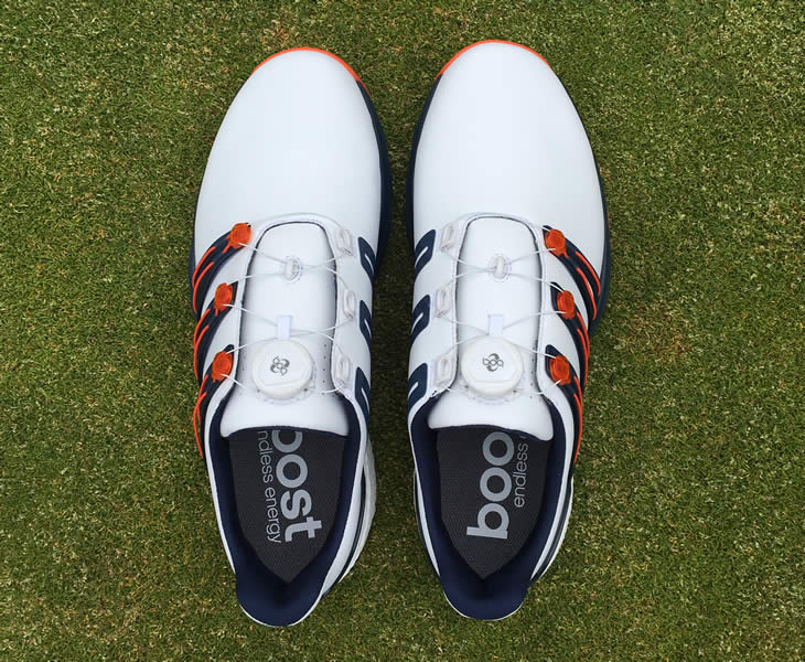 Adidas Powerband BOA Boost Golf Shoe Review - Golfalot
