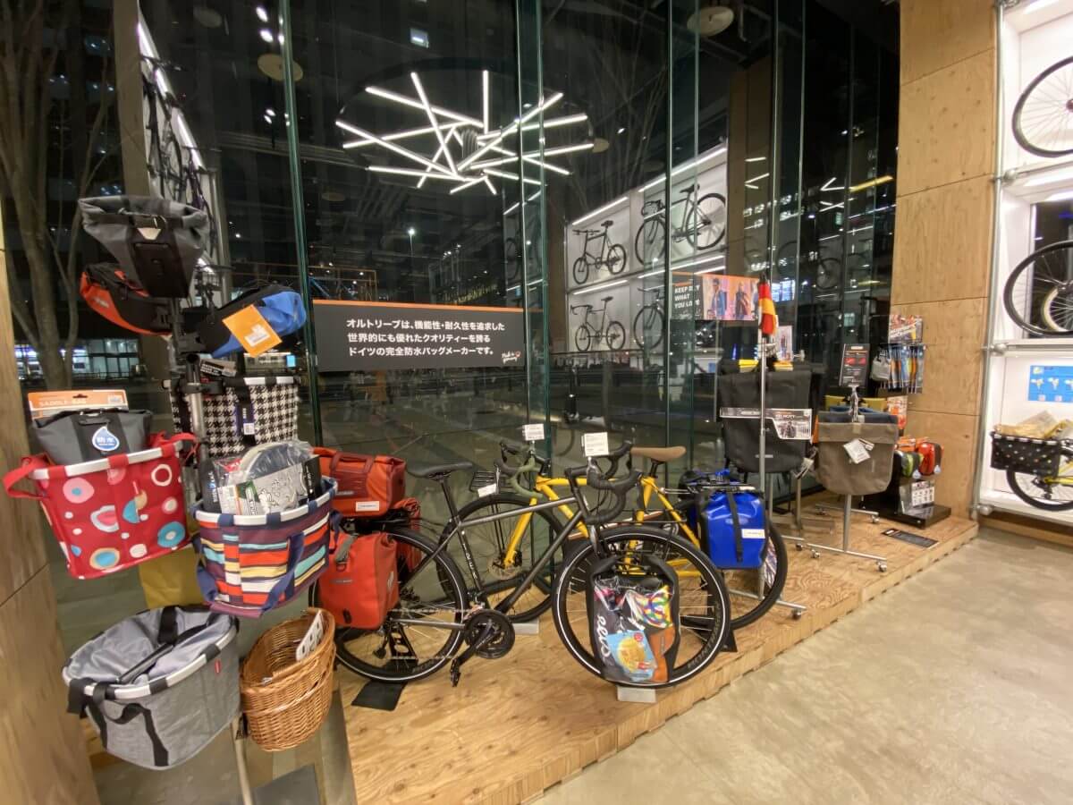 ORTLIEB(オルトリーブ)のポップアップストア開催中 | KAMIHAGI cycle