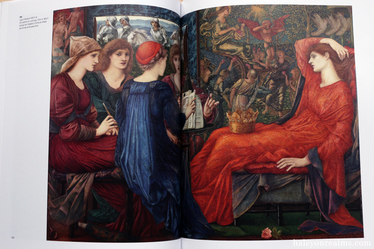 Edward Burne-Jones Art Book Review - Halcyon Realms - Art Book