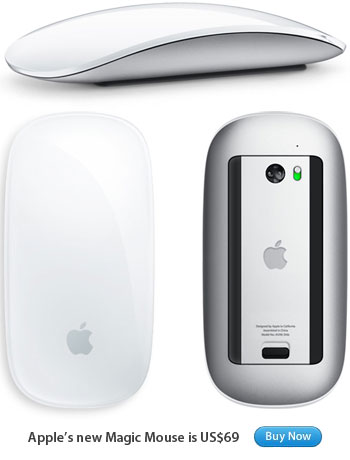 Apple introduces Magic Mouse: The world's first Multi-Touch™ mouse