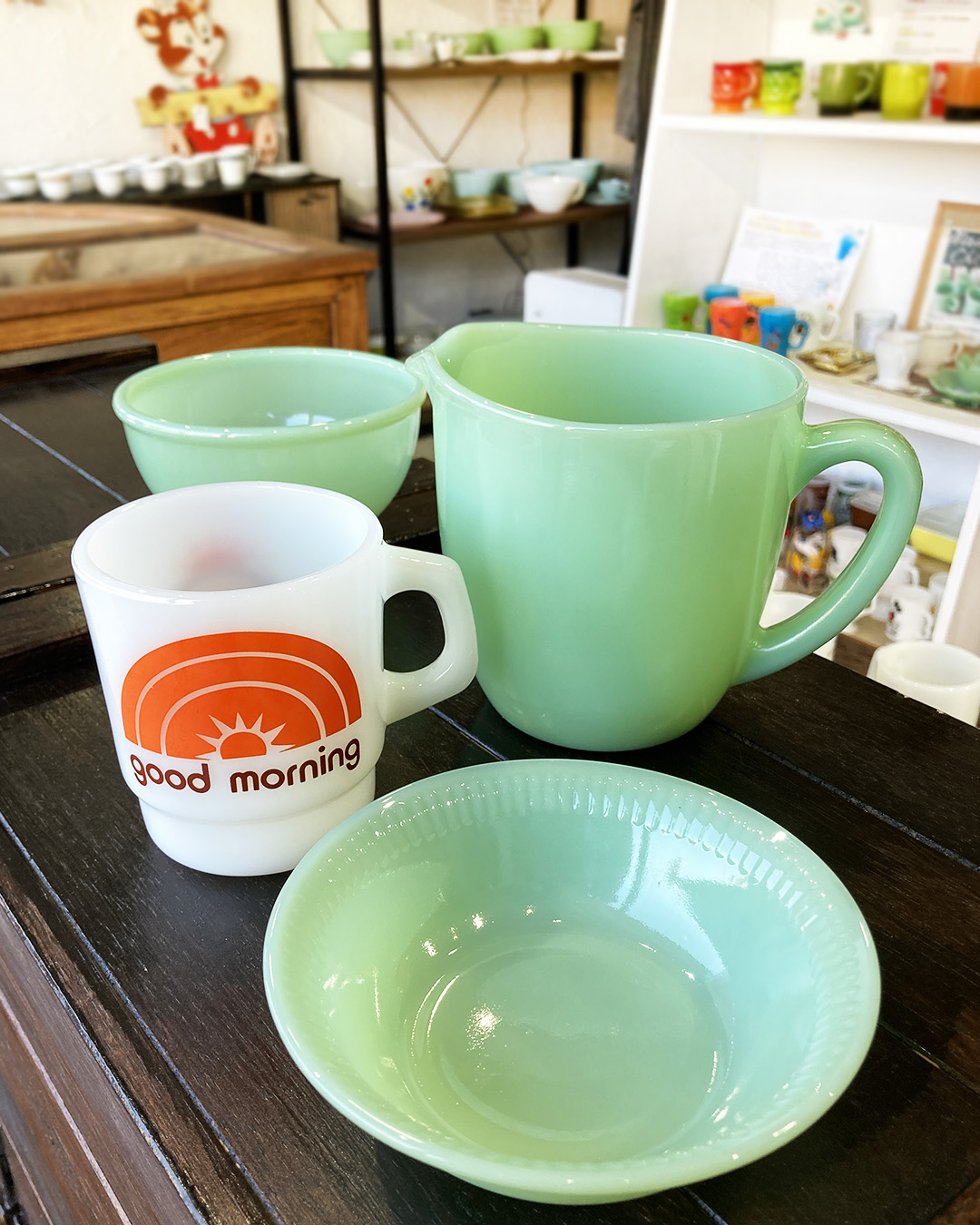 Fire-kingの大きなミルクピッチャーがマメチコに入荷！ | マメチコ