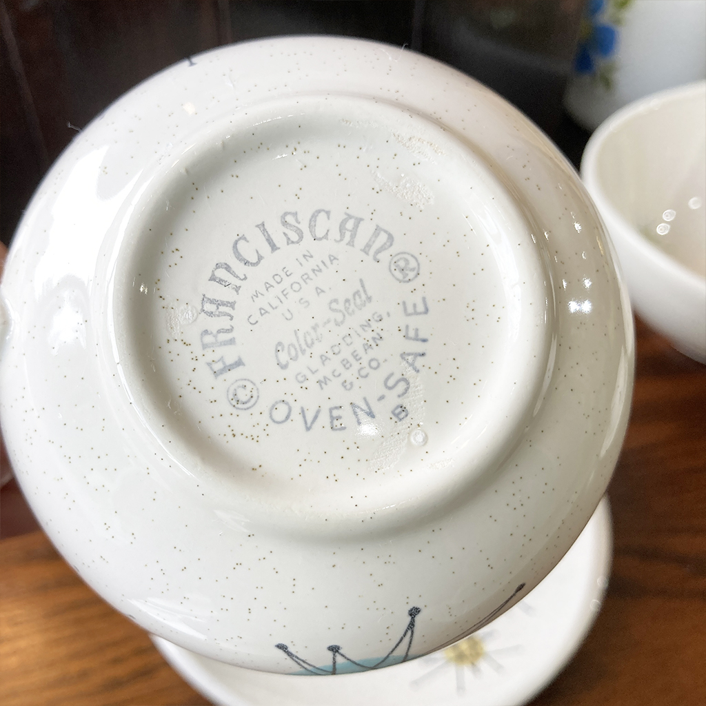 Franciscan（フランシスカン）1950年代ヴィンテージ食器「スター