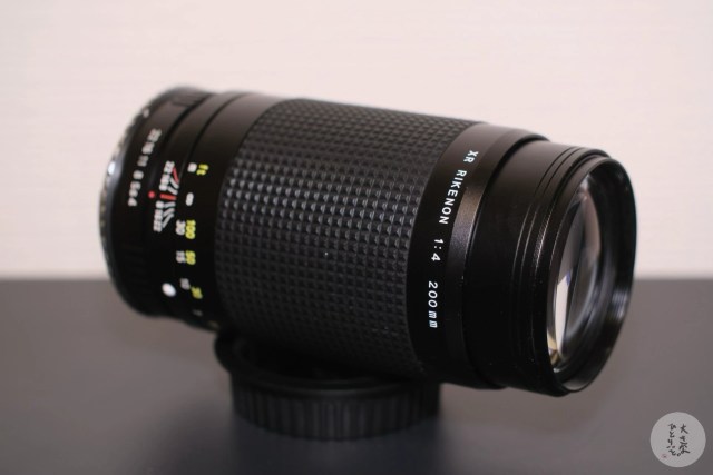 レンズ沼34】RICOH XR RIKENON 200mm F4を買ってみました。 – 大きな