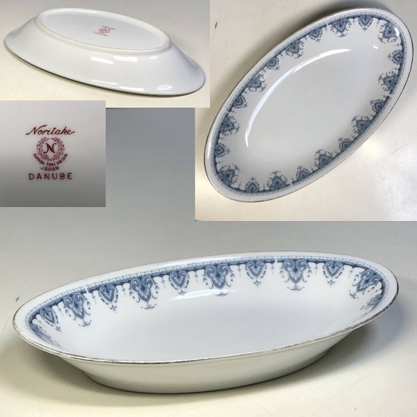ノリタケダニューブDANUBE長皿 : 昭和レトロポップ食器雑貨通販