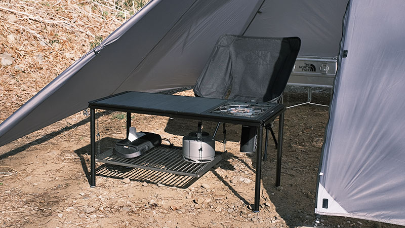 DIYいらず！高さ調整可能なIGT規格対応のテーブル下段ラック「Under