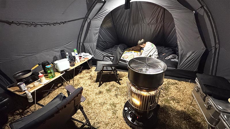 大人気のTFS Yoto plusを徹底レビュー！設営時間やインナーは何人寝