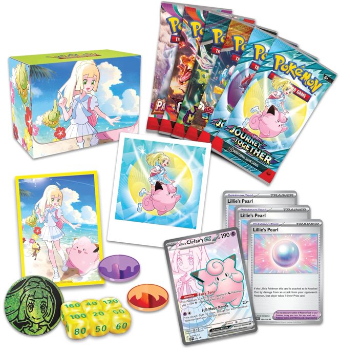 ポケカ】海外限定で発売サプライ付「リーリエプレミアムトーナメント