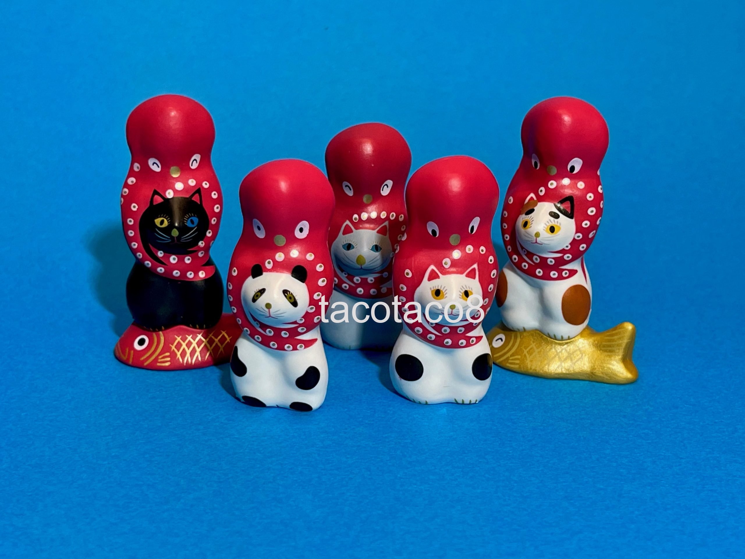相良人形 猫に蛸」のカプセルトイ＠キタンクラブ – tacotaco8