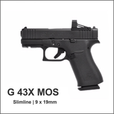 Glock 43X MOS Shield | G 43X MOS South Africa | The Glock Shop