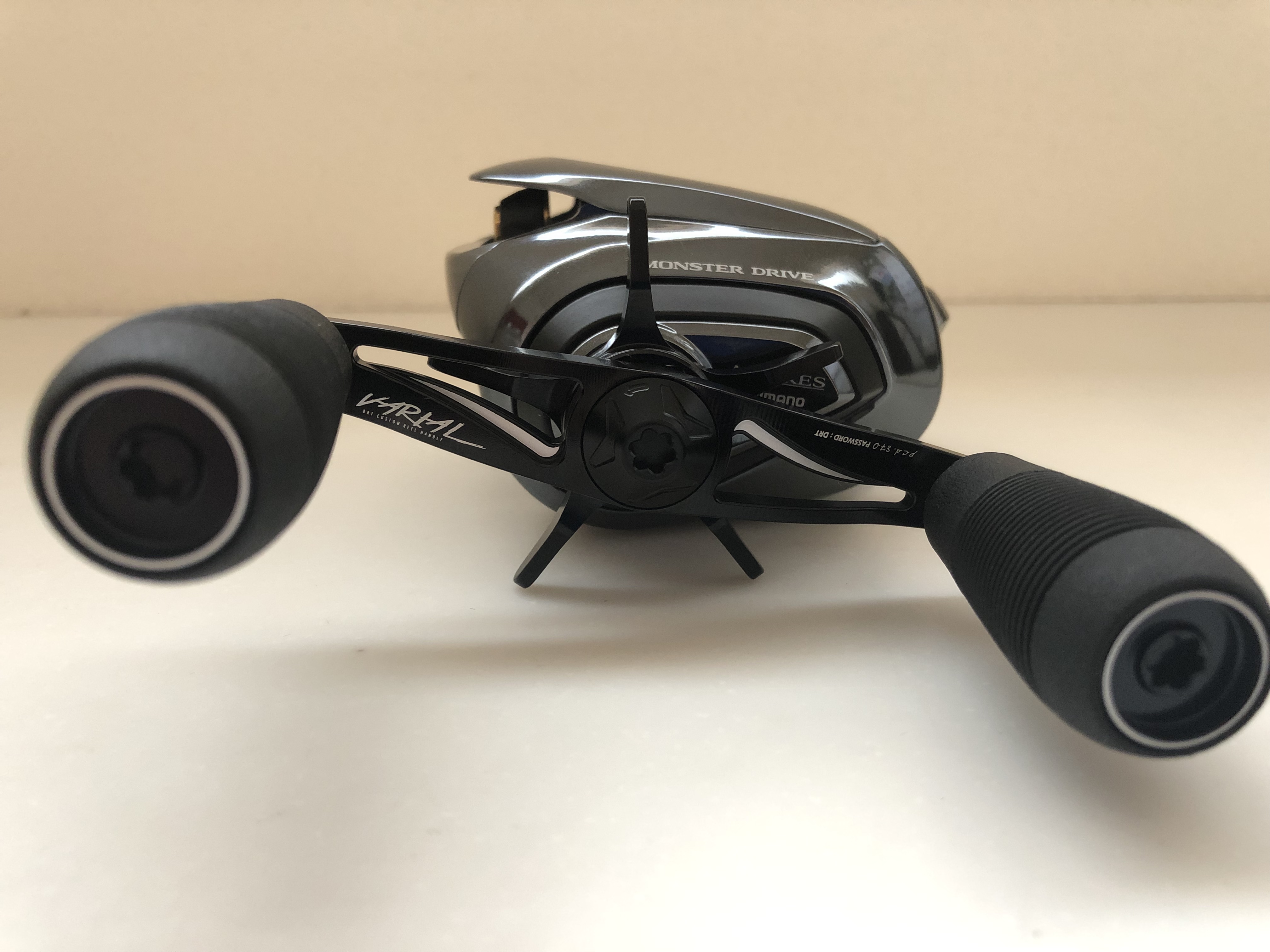 VARIAL87ハンドルをアンタレスDCMDに取り付け VARIAL87mmDRTカスタム