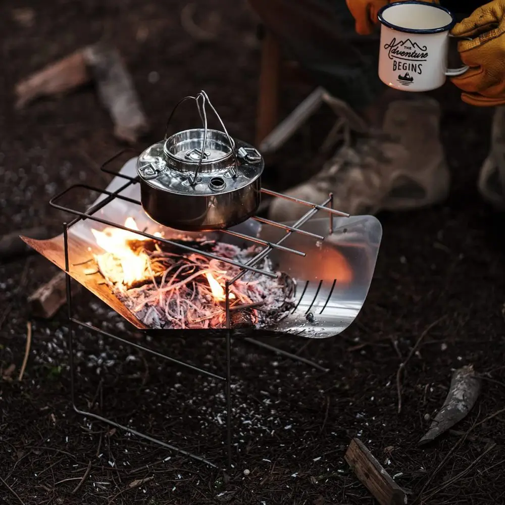 ソロキャンプ】超軽量チタン製の焚き火台おすすめ5選 | ikechiyoの外