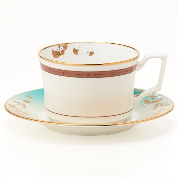 山姥切国広 ノリタケ社製ティーカップ＆ソーサーセット とくびぐみ