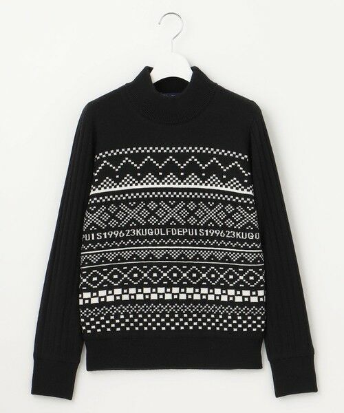 セール】 【WOMEN】【ウォッシャブル】フェアアイル柄ニット （ニット