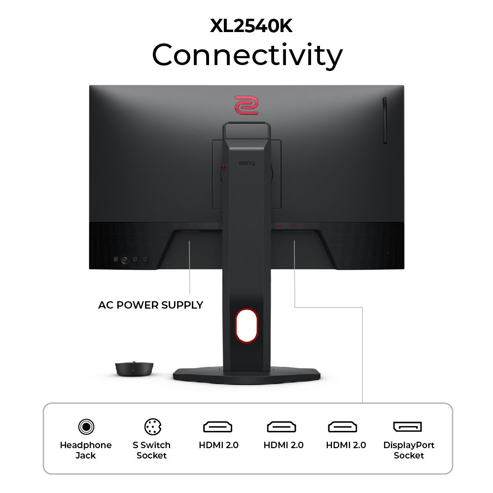 ZOWIE XL2540K ゲーミングモニター240hz/24.5インチ/ TNパネル | ZOWIE