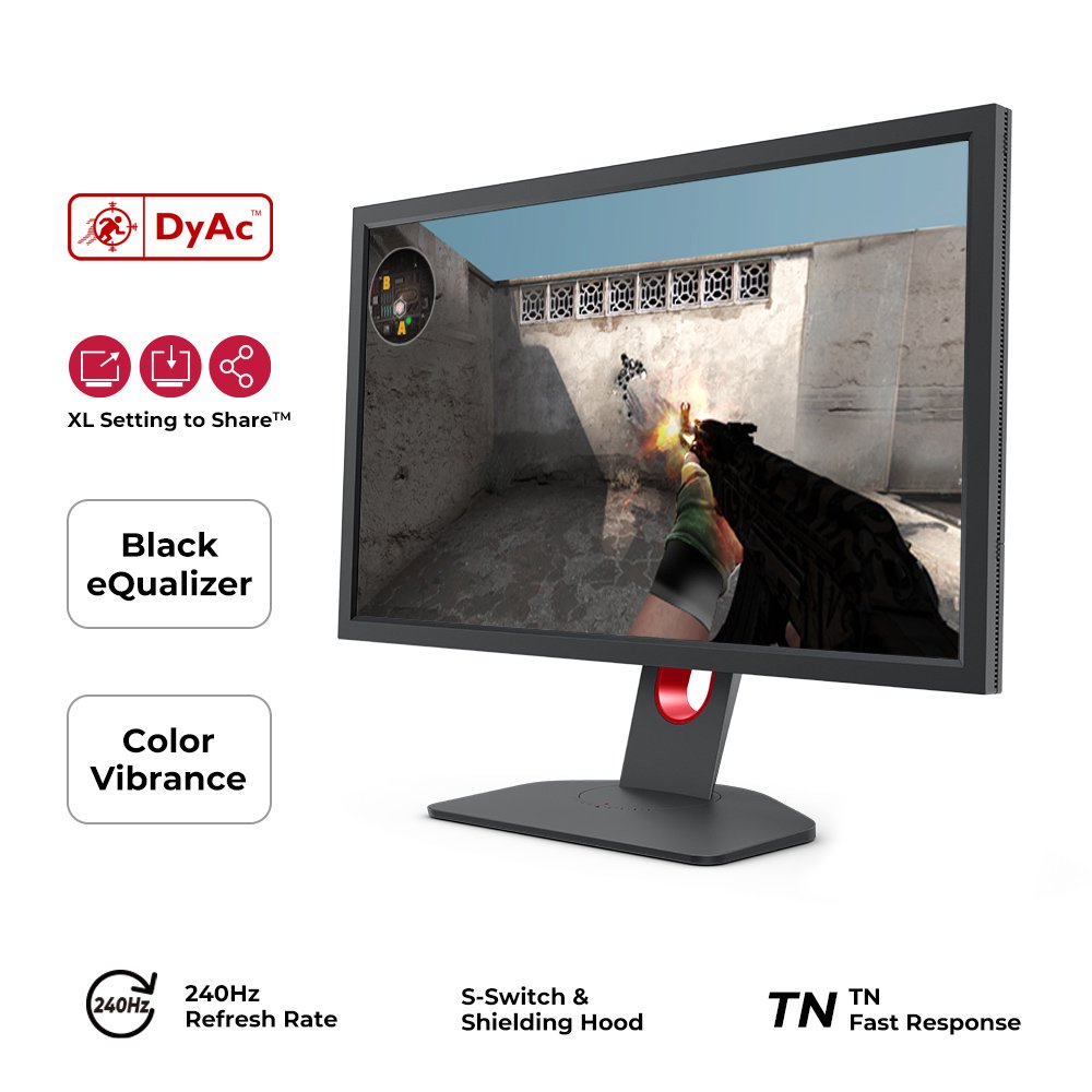 BenQ ZOWIE XL2746K 240Hz DyAc+ 27インチ e-Sports ゲーミング