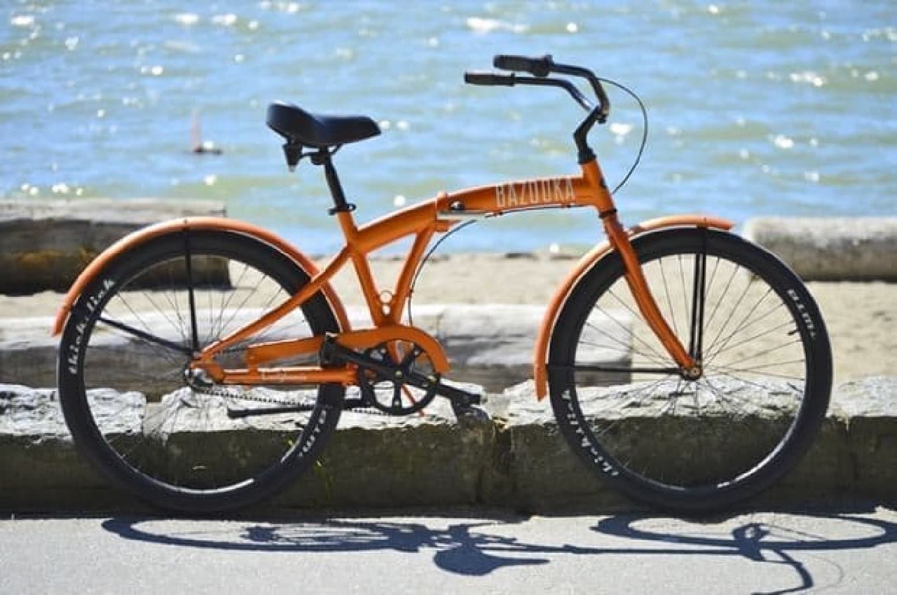 折り畳みビーチクルーザー「Bazooka California」－ベルトドライブ