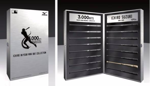 イチロー 3000本安打記念 アクリルバットケース イチロー3000本安打