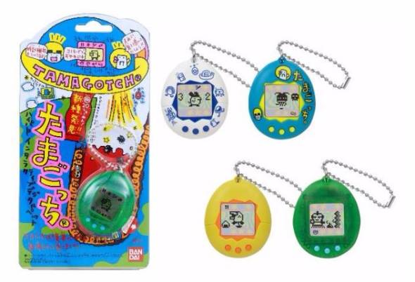 バンダイ、初代「たまごっち」復刻版発売 20周年記念：「まめっち