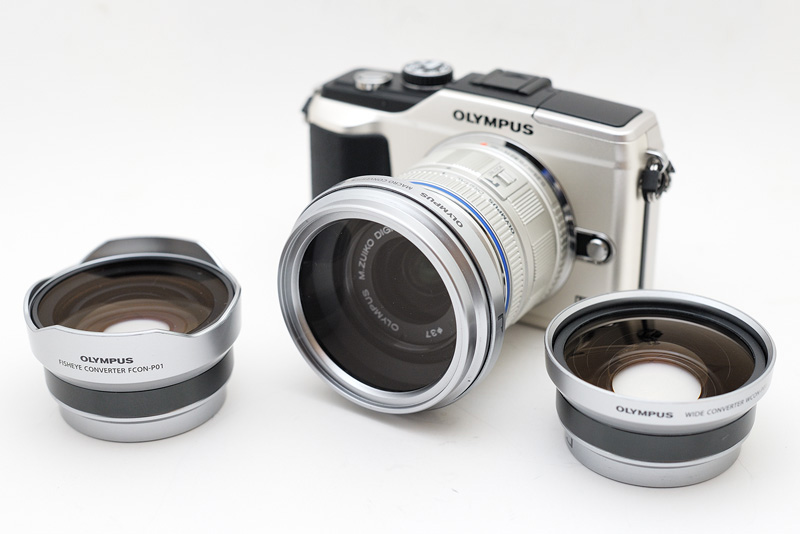 オリンパス OLYMPUS PEN PEN E-PL8レンズ2本マクロコンバータ