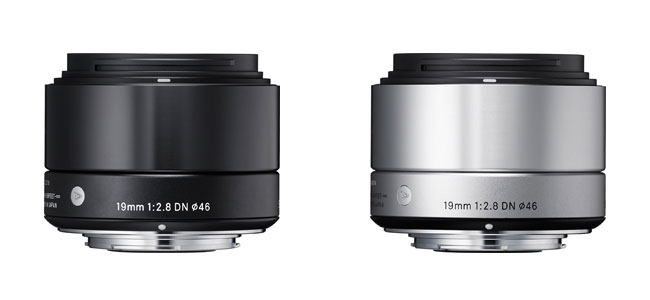 シグマ、ミラーレス用レンズ「SIGMA 19mm F2.8 DN」「SIGMA 30mm F2.8