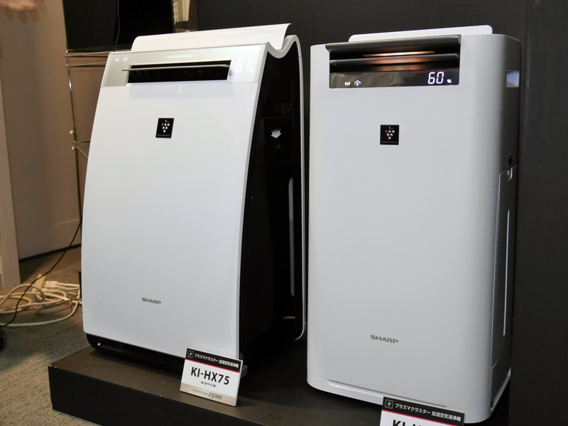 人工知能でかしこい自動運転、手間いらずの加湿空気清浄機がシャープ