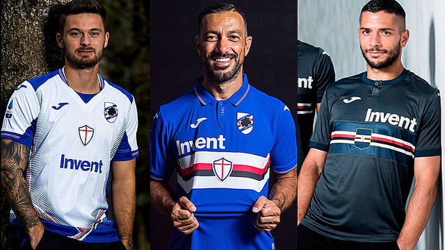 吉田麻也の新天地、今季のサンプドリア「美しいユニフォーム」を見る