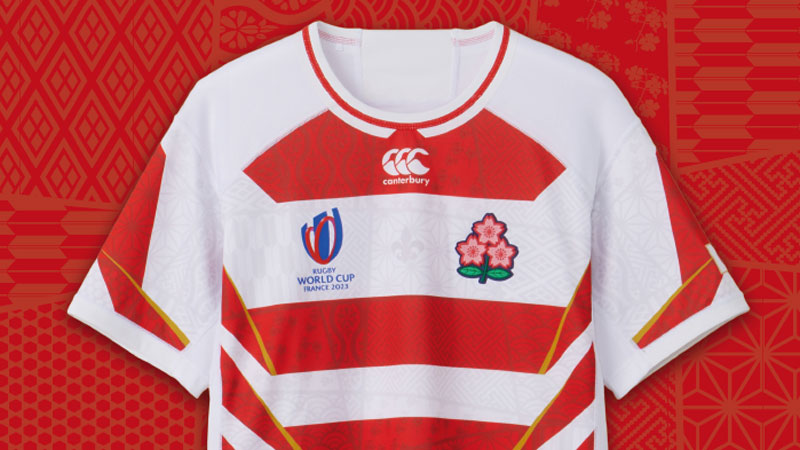 W杯に向けた「ラグビー日本代表2023ジャージ」を解説！サッカーとの