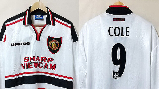 もはや伝説の“SHARP”時代！マンチェスター・U「1997-99アウェイ