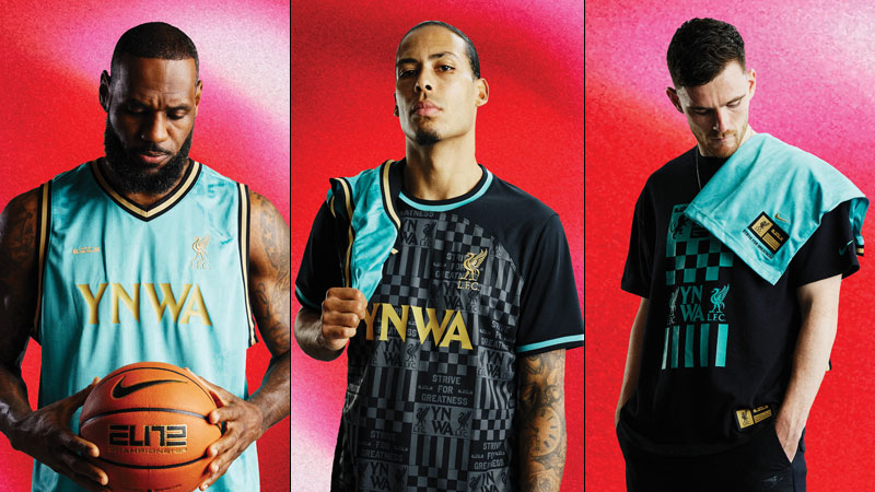 サッカーとバスケの融合！リヴァプールと“株主”レブロン・ジェームズが