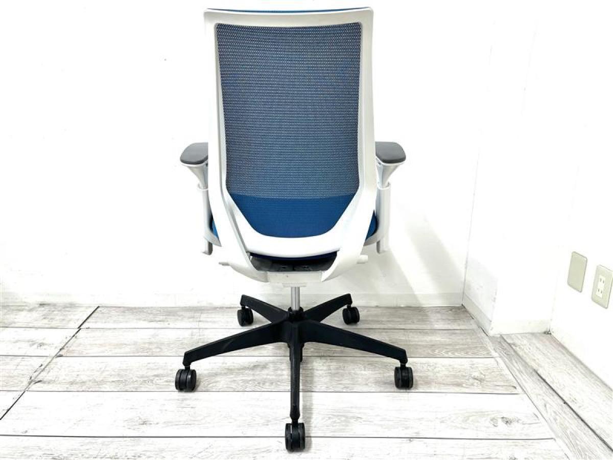 中古】デュオラ メッシュ コクヨ/KOKUYO 肘付ハイバックチェア 576511