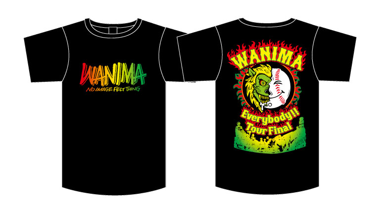 WANIMA “Everybody!! Tour FINAL”公式グッズ予約受付 ｜チケットぴあ