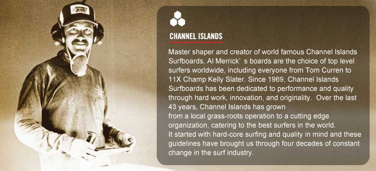 チャネルアイランドサーフボード ビスケット 5'11” サーフテック