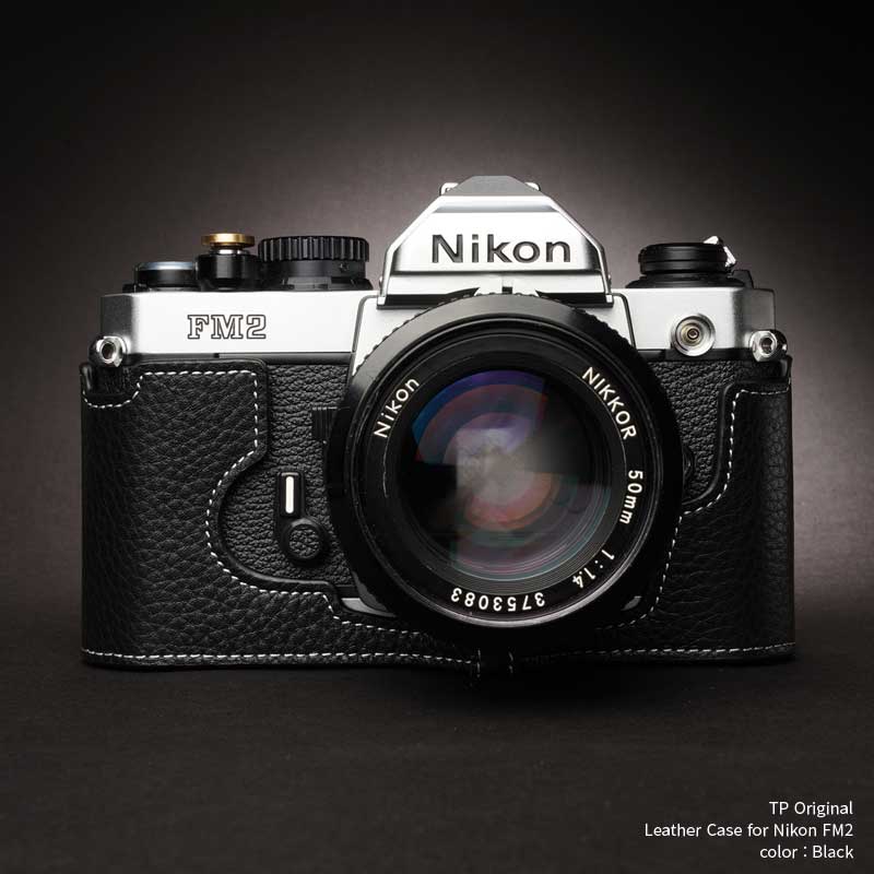 楽天市場】Nikon FM2 FM FM2n FE FE2 用 レザー ケース Black ブラック