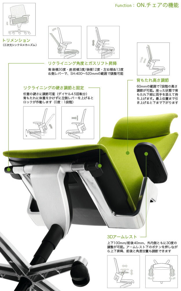 Wilkhahn｜ウィルクハーン ON. オンチェア Swivel Chair スウィーベル