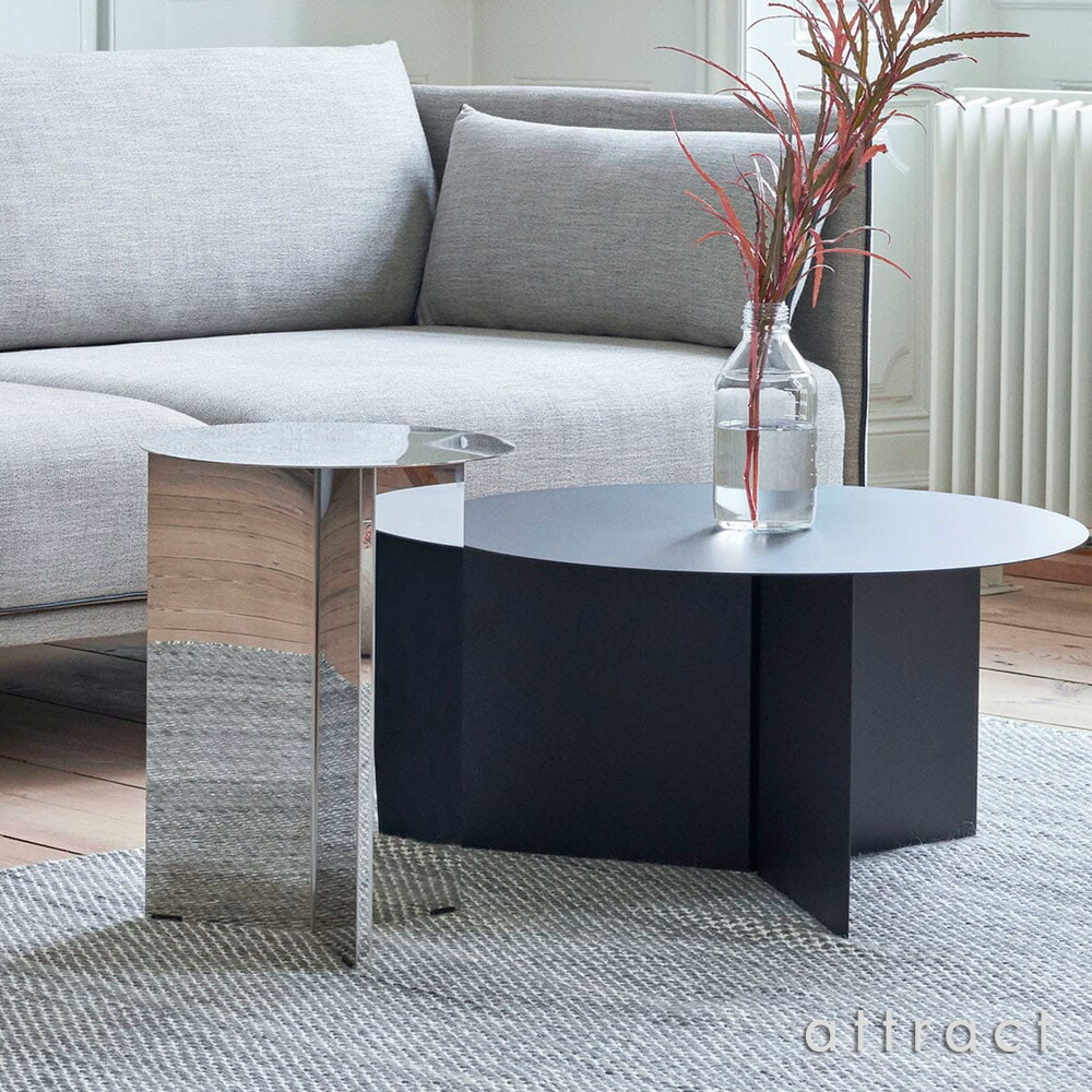 楽天市場】ヘイ HAY SLIT TABLE XL スリットテーブル XL STEEL ROUND