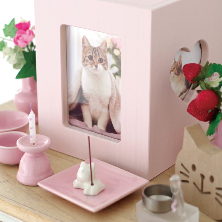 楽天市場】国産 ペット仏壇 クリメイションボックス ハート ふんわり