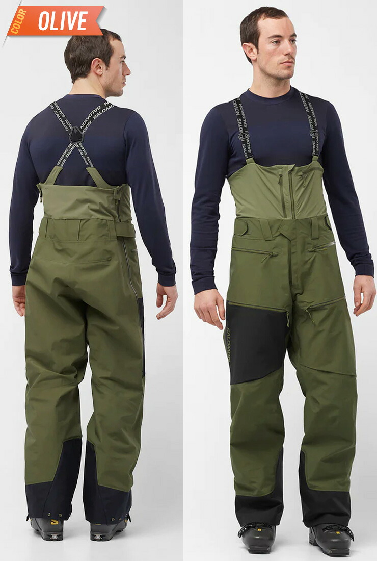 23-24 SALOMON サロモン S/LAB QST GORE-TEX PRO BIB エスラボ