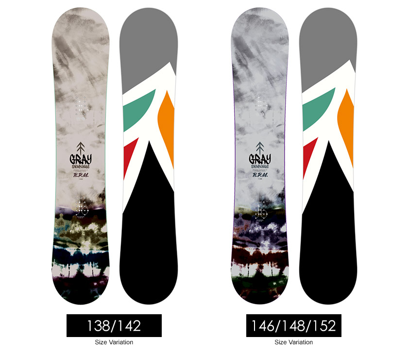 無料ワックスサービス有】24-25 2025 GRAY グレイ RPM アールピーエム