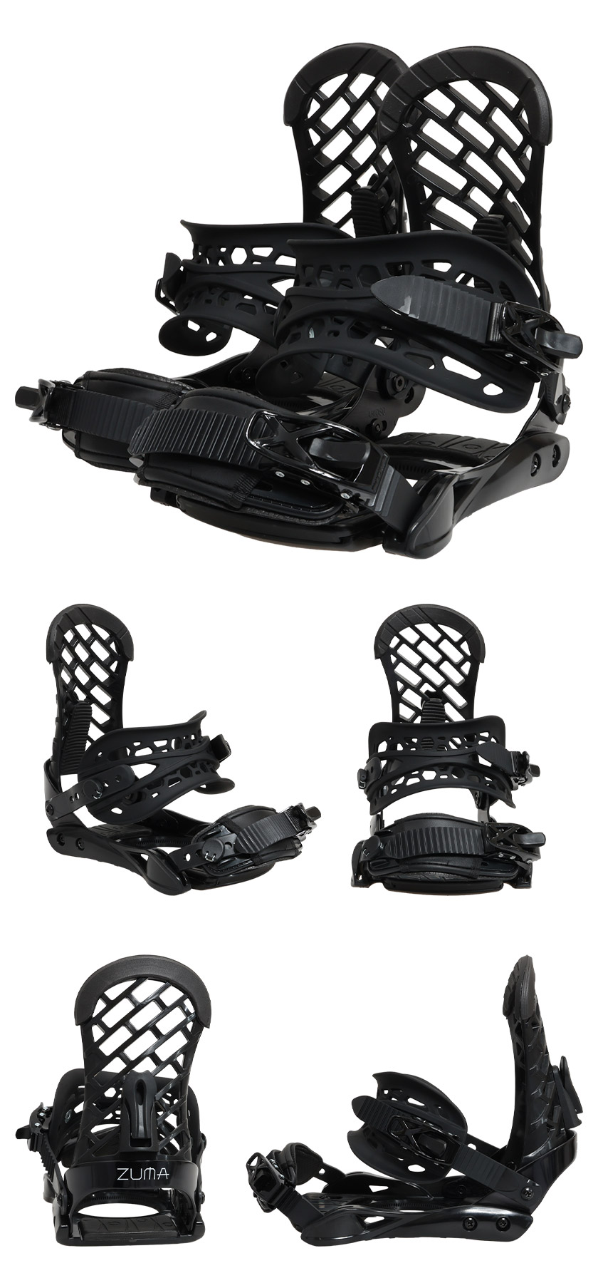 ZUMA ツマ ZM4500 スノーボード バインディング メンズ レディース
