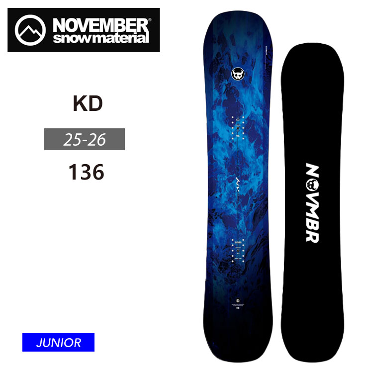 NOVEMBER／ノベンバー KD 136cm | JSBCスノータウン