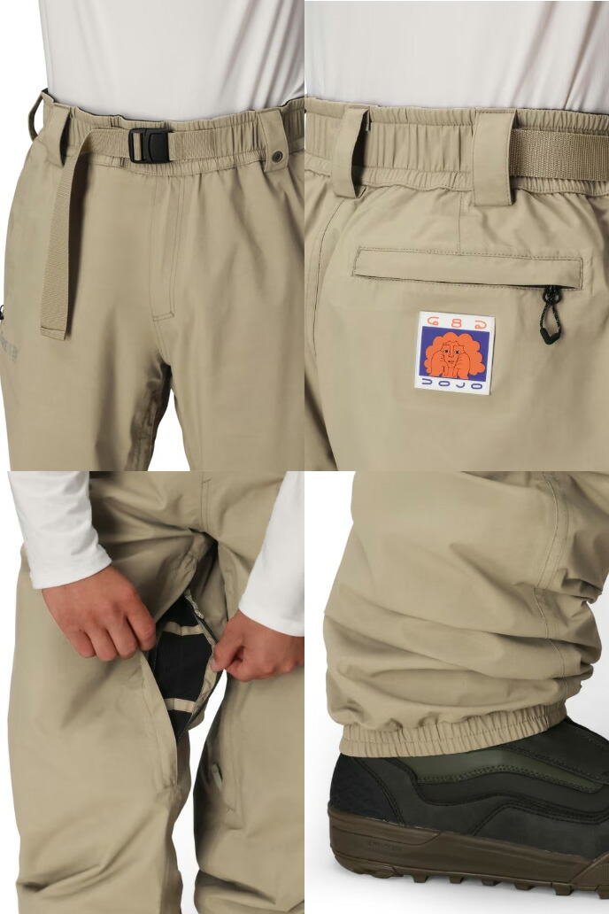 25-26 686 シックスエイトシックス GORE-TEX DOJO SHELL PANT
