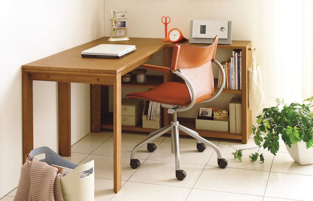 楽天市場】カリモク デスクチェア/合成皮革張デスクチェアー ニュー