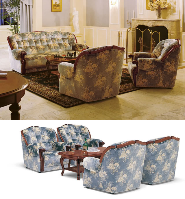 楽天市場】カリモク ソファ 1人掛け UP79モデル 金華山張 肘掛椅子