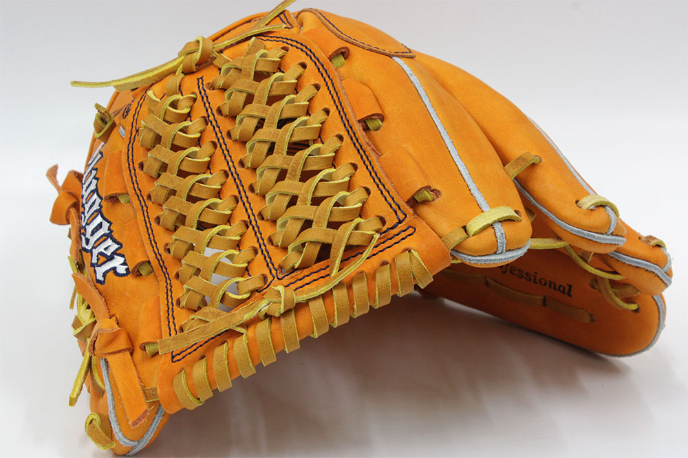 中島選手2019年レプリカグラブ オレンジ K4ラベル 久保田スラッガー