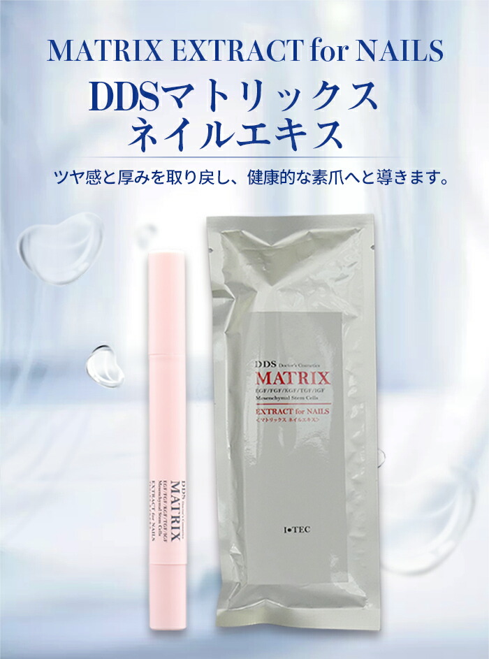 楽天市場】DDS マトリックス ネイルエキス 爪 幹細胞 指先美人 美容液