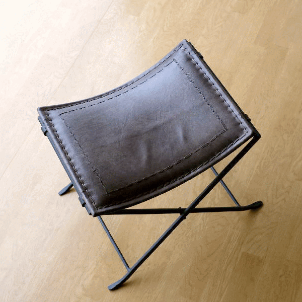 楽天市場】スツール 本革 椅子 アンティーク おしゃれ レザースツール