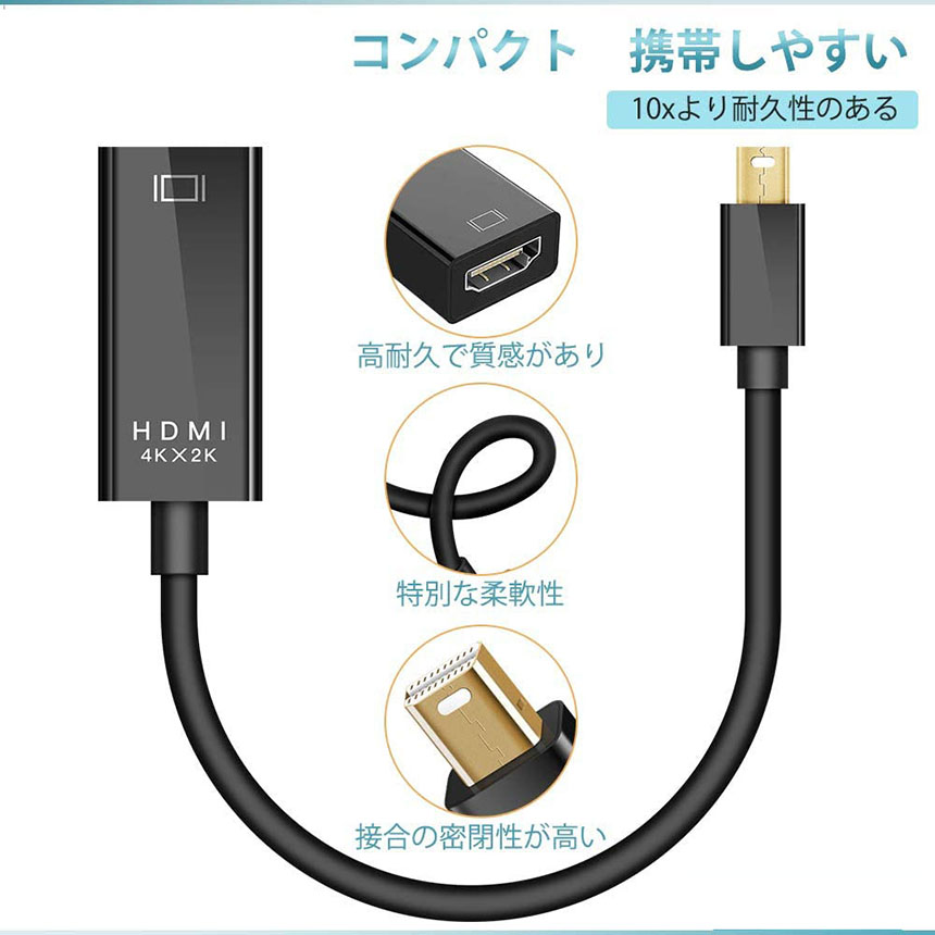 楽天市場】☆スーパーセール！ポイント5倍☆Mini DisplayPort to HDMI
