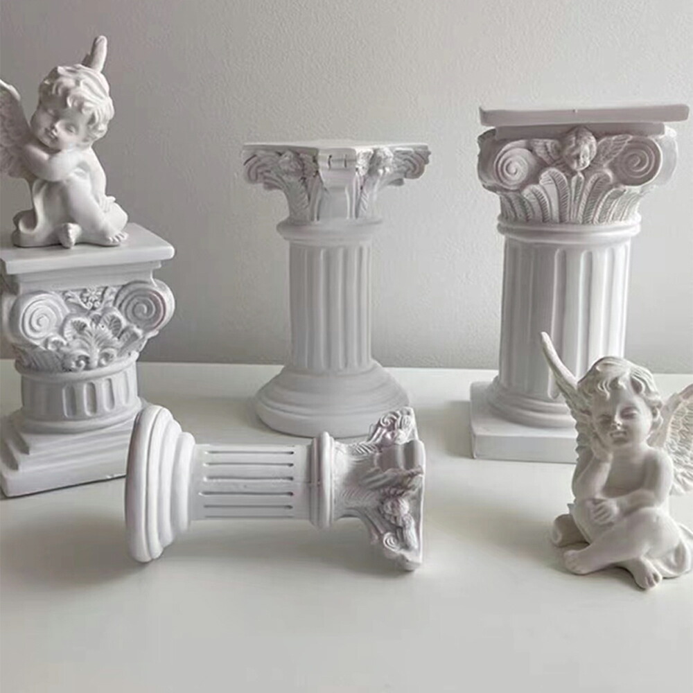 楽天市場】IwaiLoft 天使 置物 彫像 白 オブジェ ガーデンオブジェ