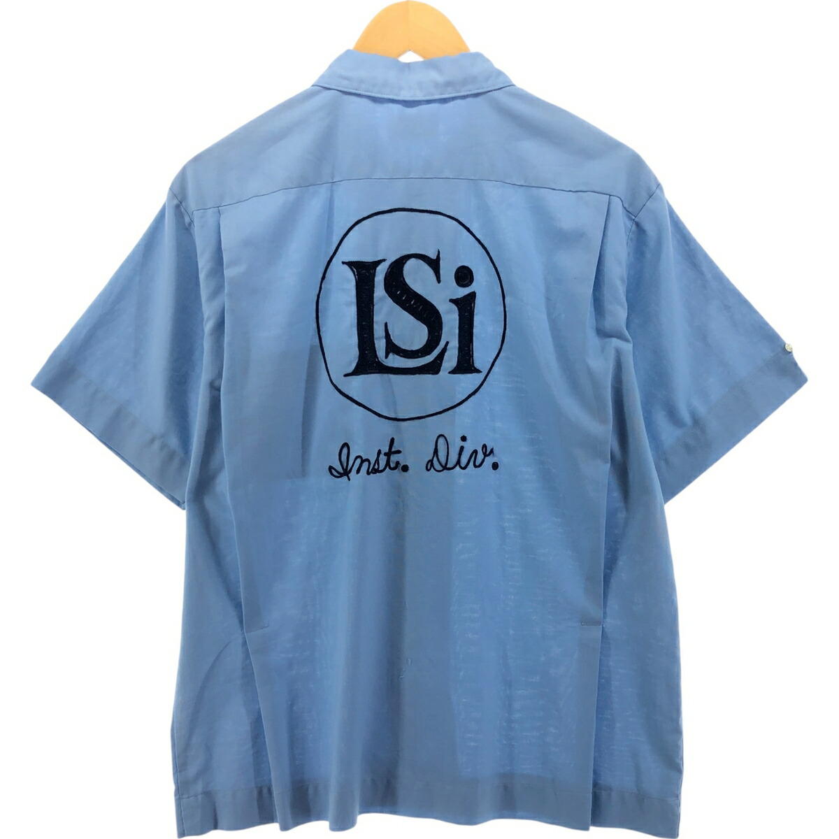 古着 60～70年代 NAT NAST ボウリングシャツ メンズL相当 ヴィンテージ