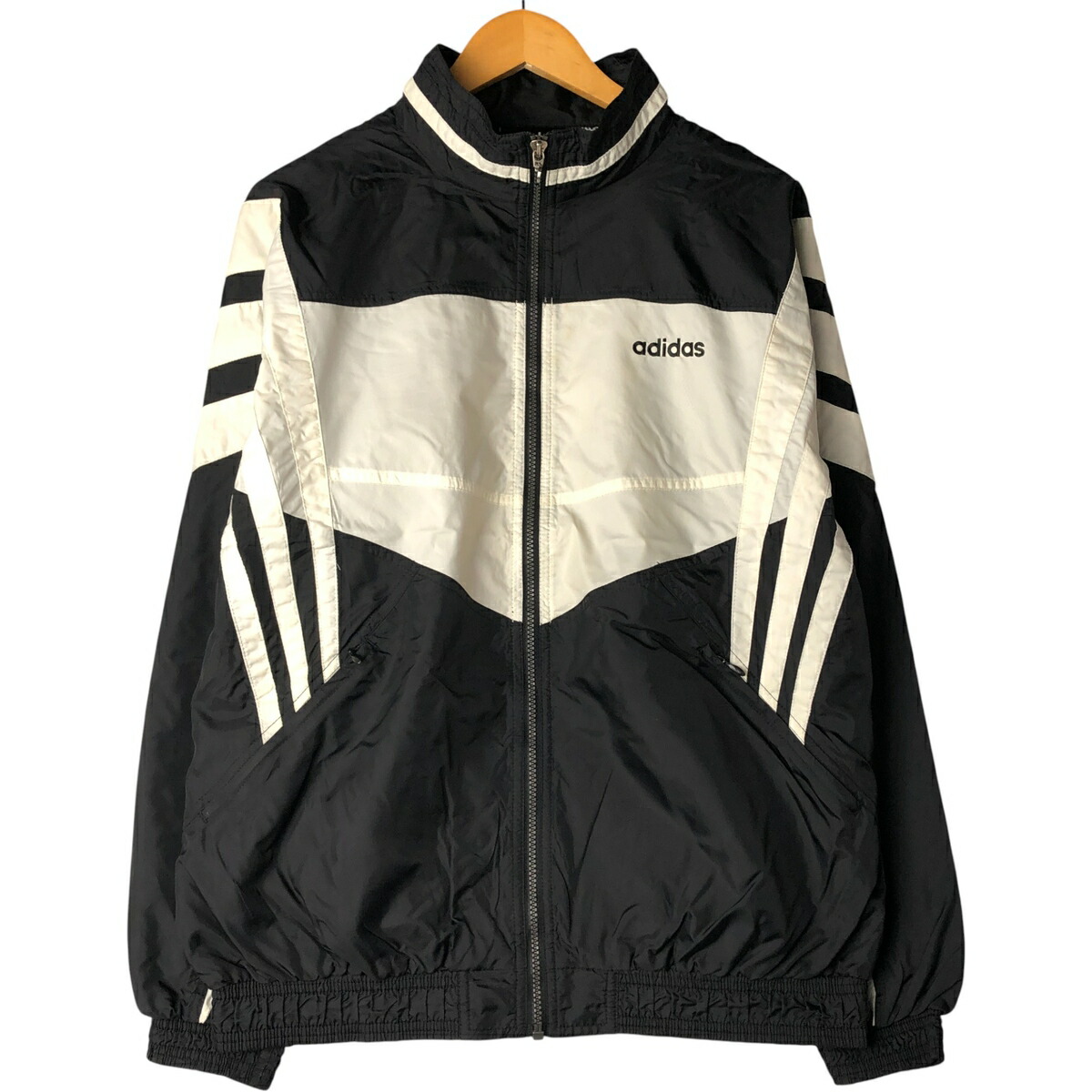 古着 80～90年代 アディダス adidas ナイロンジャケット メンズM相当